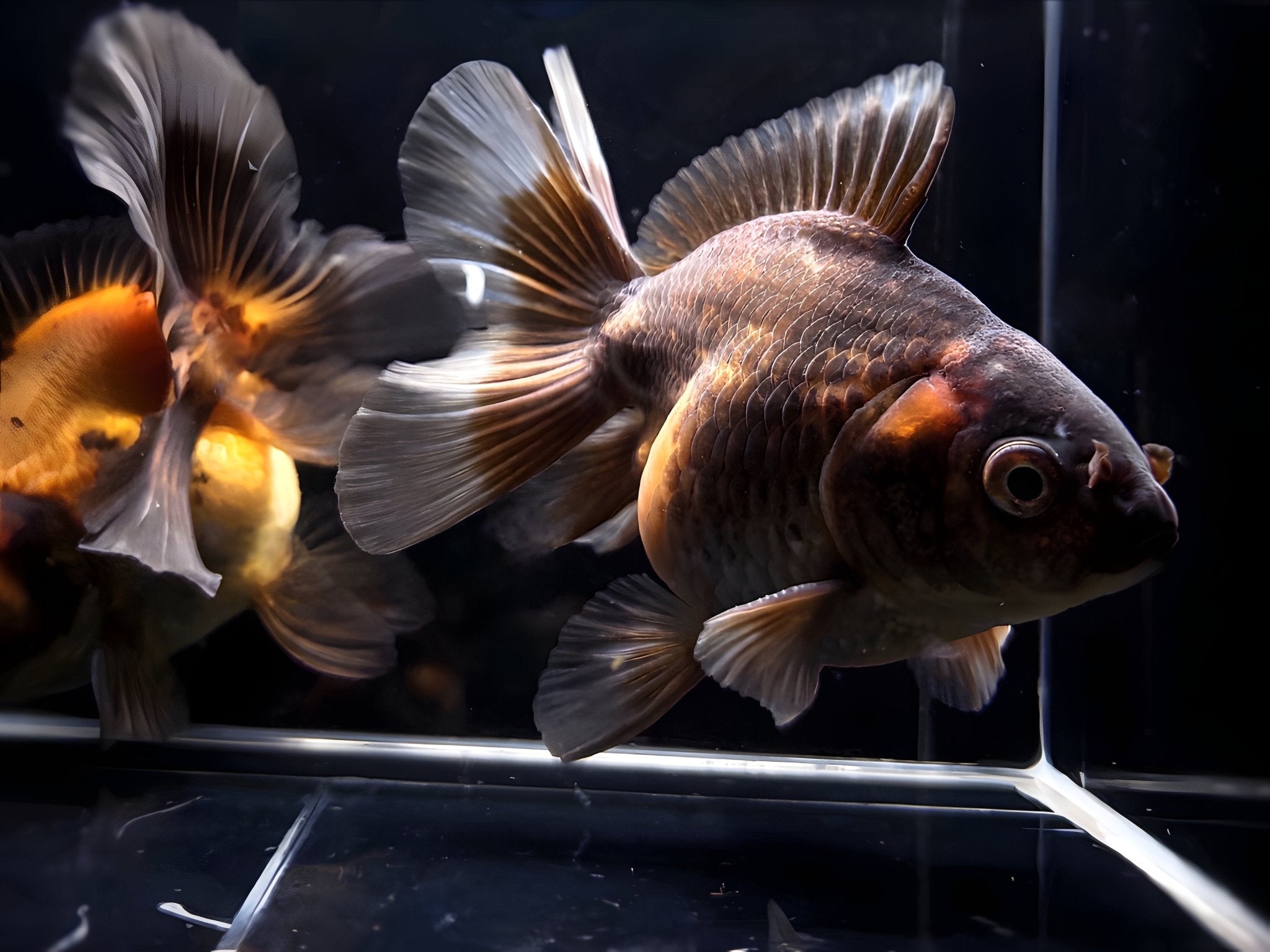 Assorted Thailand Oranda Goldfish - 4" - 4.5" - Aqua Huna